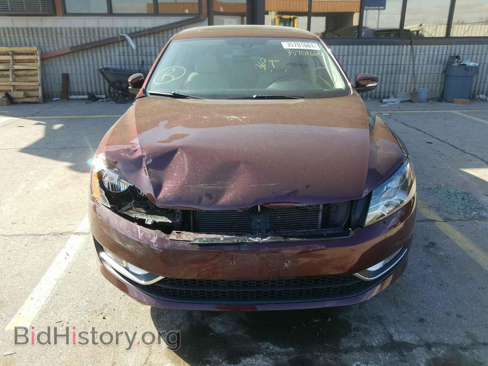 2012 VOLKSWAGEN PASSAT - VIN: 1VWCN7A39CC105703 - Фото 9