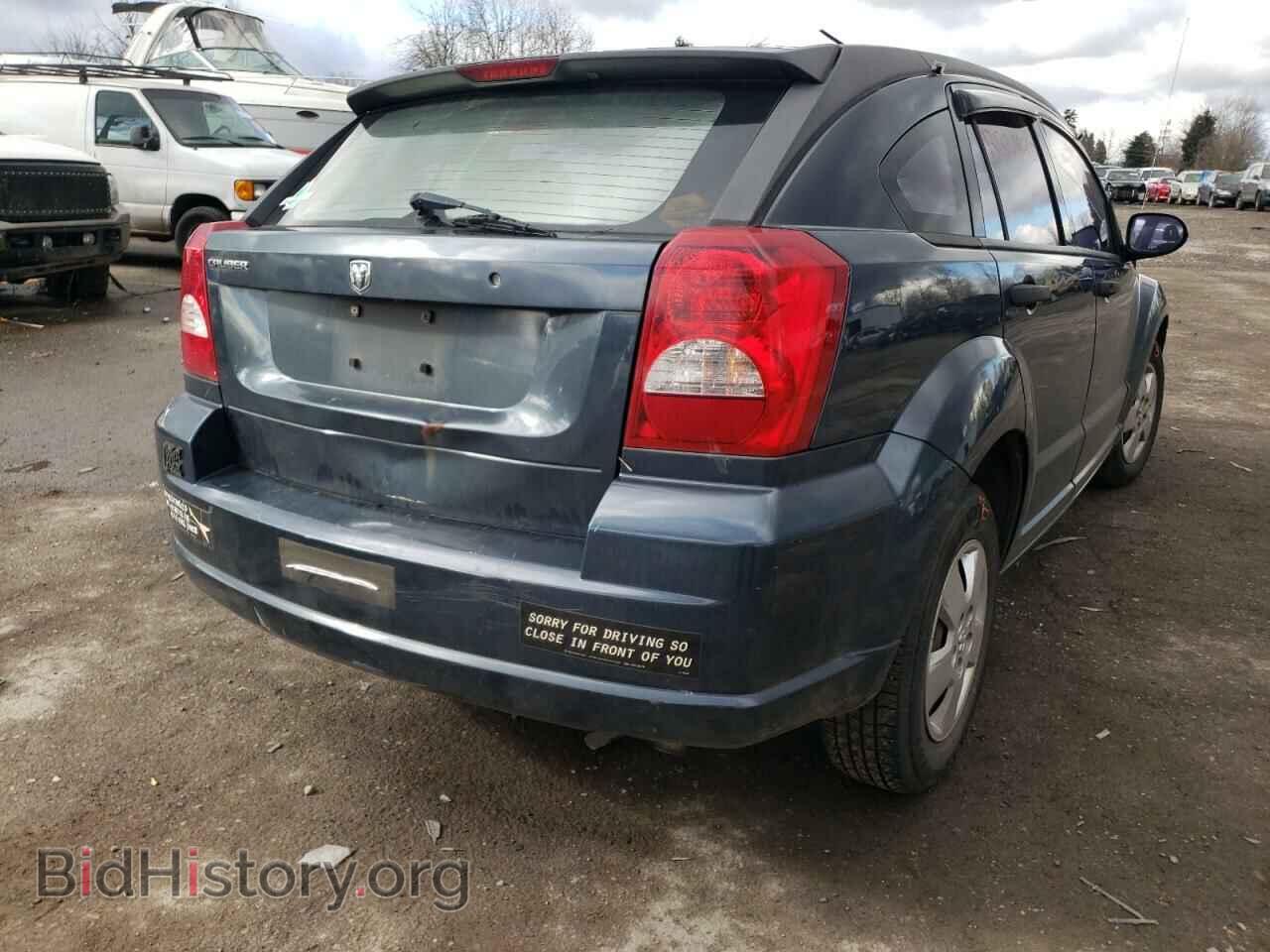 2007 DODGE CALIBER - VIN: 1B3HB28C07D127620 - Фото 4