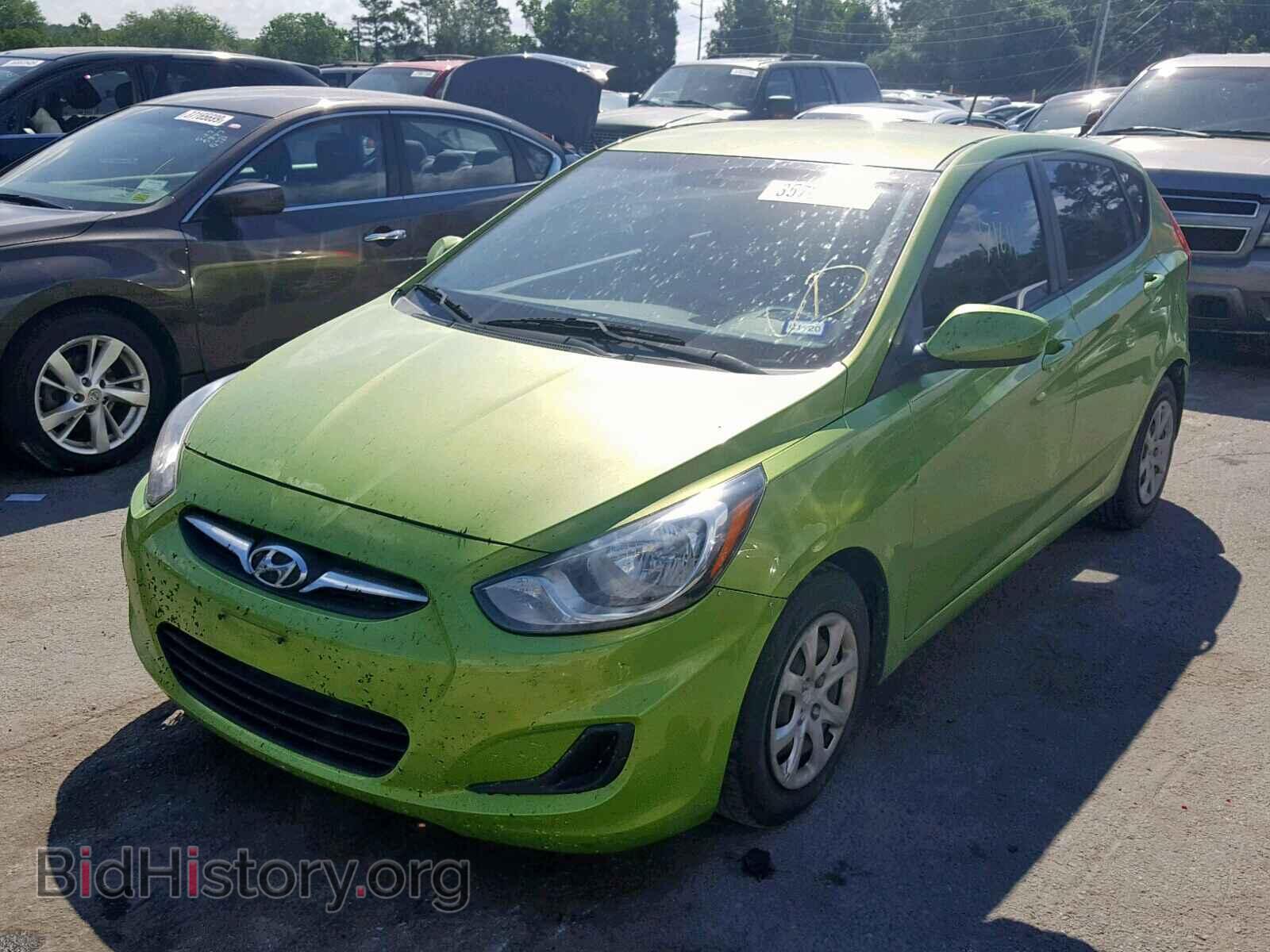 2013 HYUNDAI ACCENT - VIN: KMHCT5AE0DU119026 - Фото 2