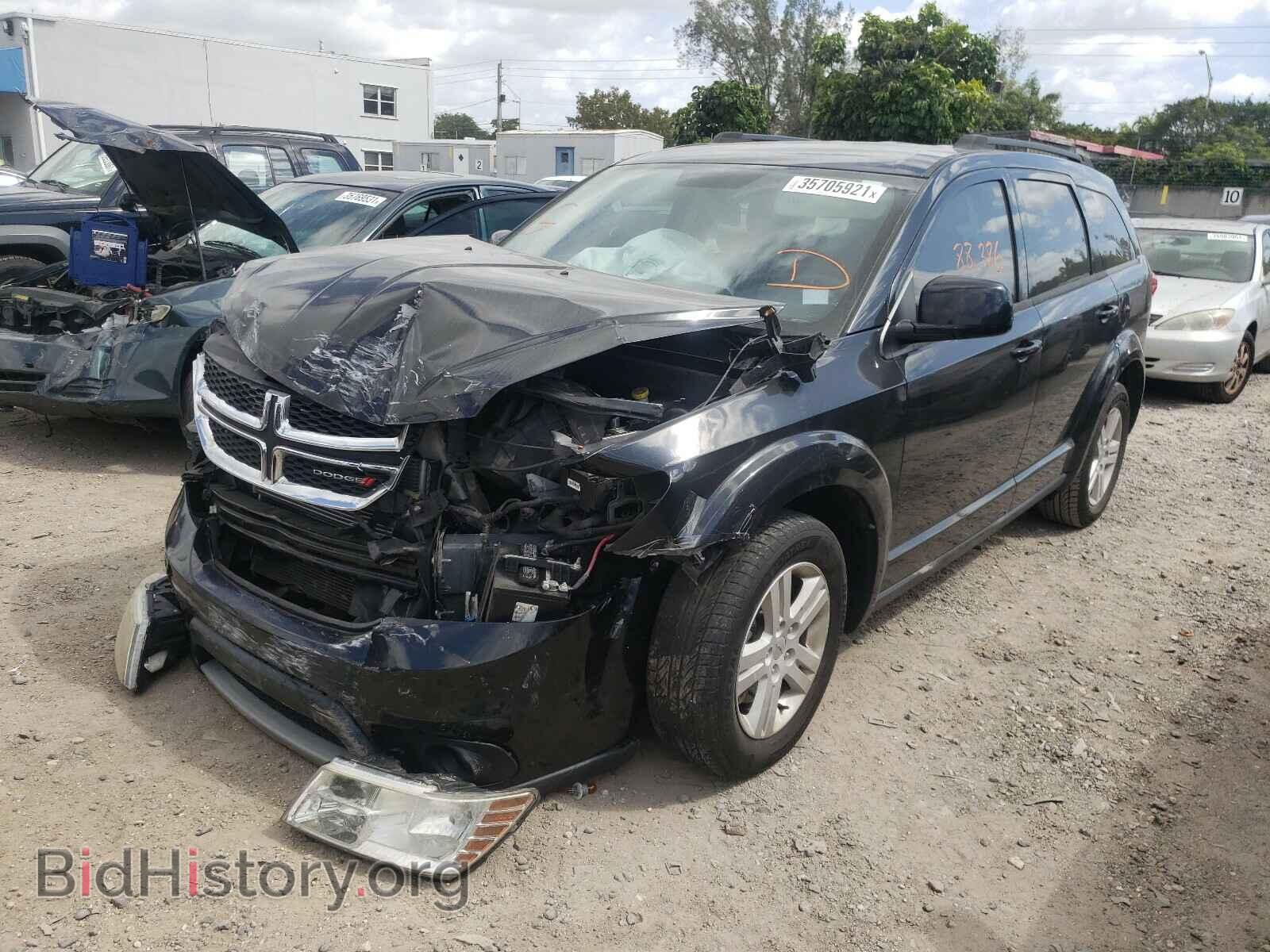 2012 DODGE JOURNEY - VIN: 3C4PDCBB2CT342110 - Фото 2