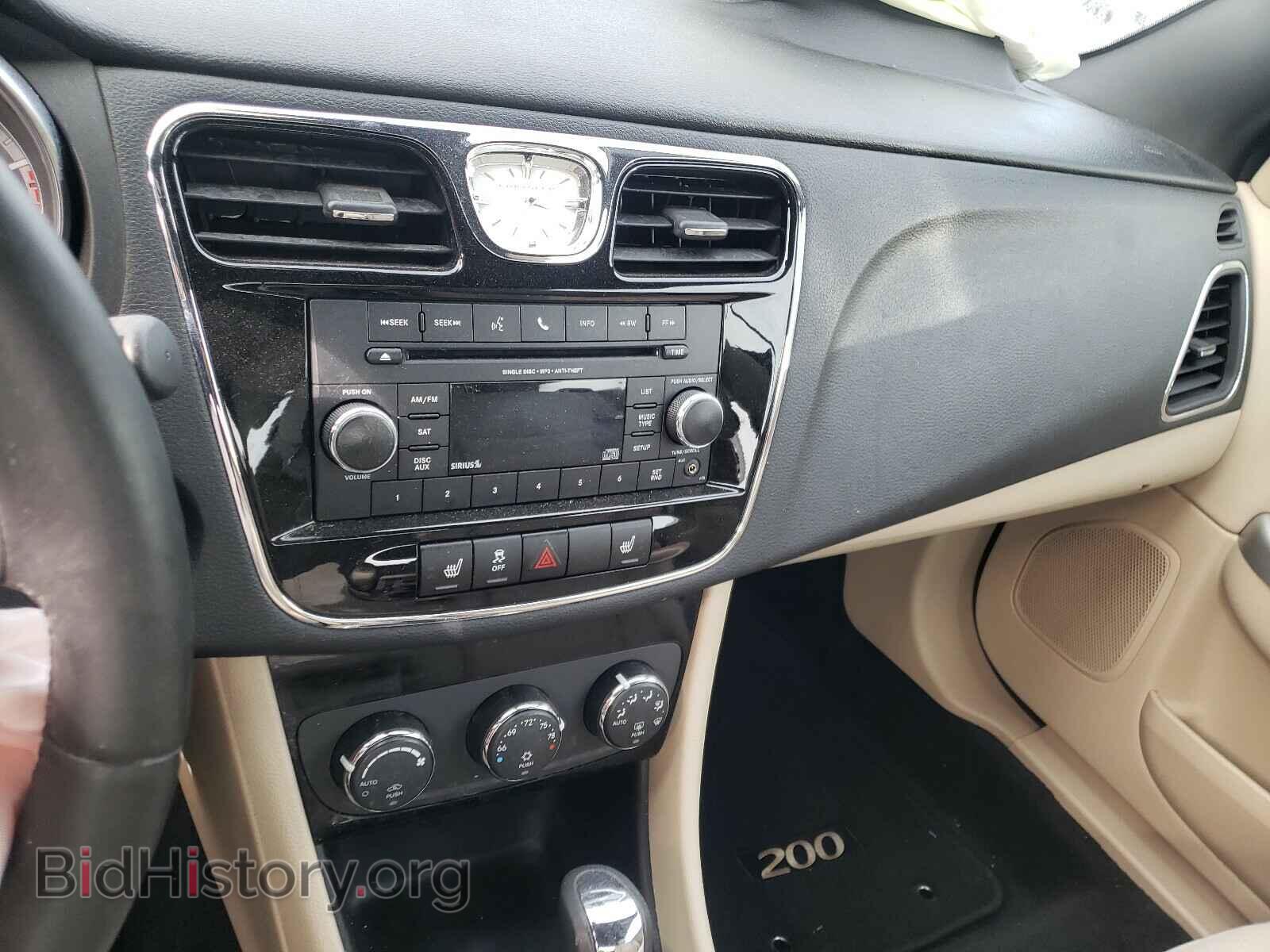 2013 CHRYSLER 200 - VIN: 1C3BCBEB0DN700040 - Фото 9