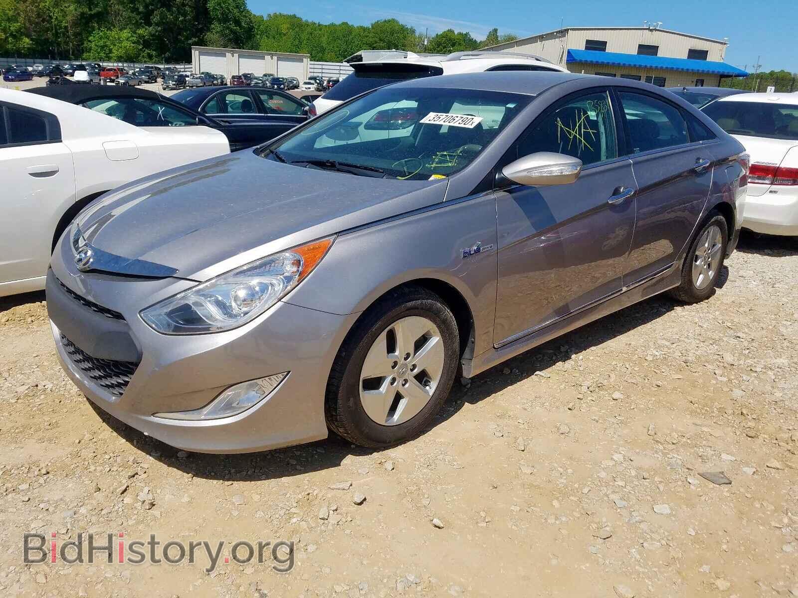 2012 HYUNDAI SONATA - VIN: KMHEC4A45CA054331 - Фото 2