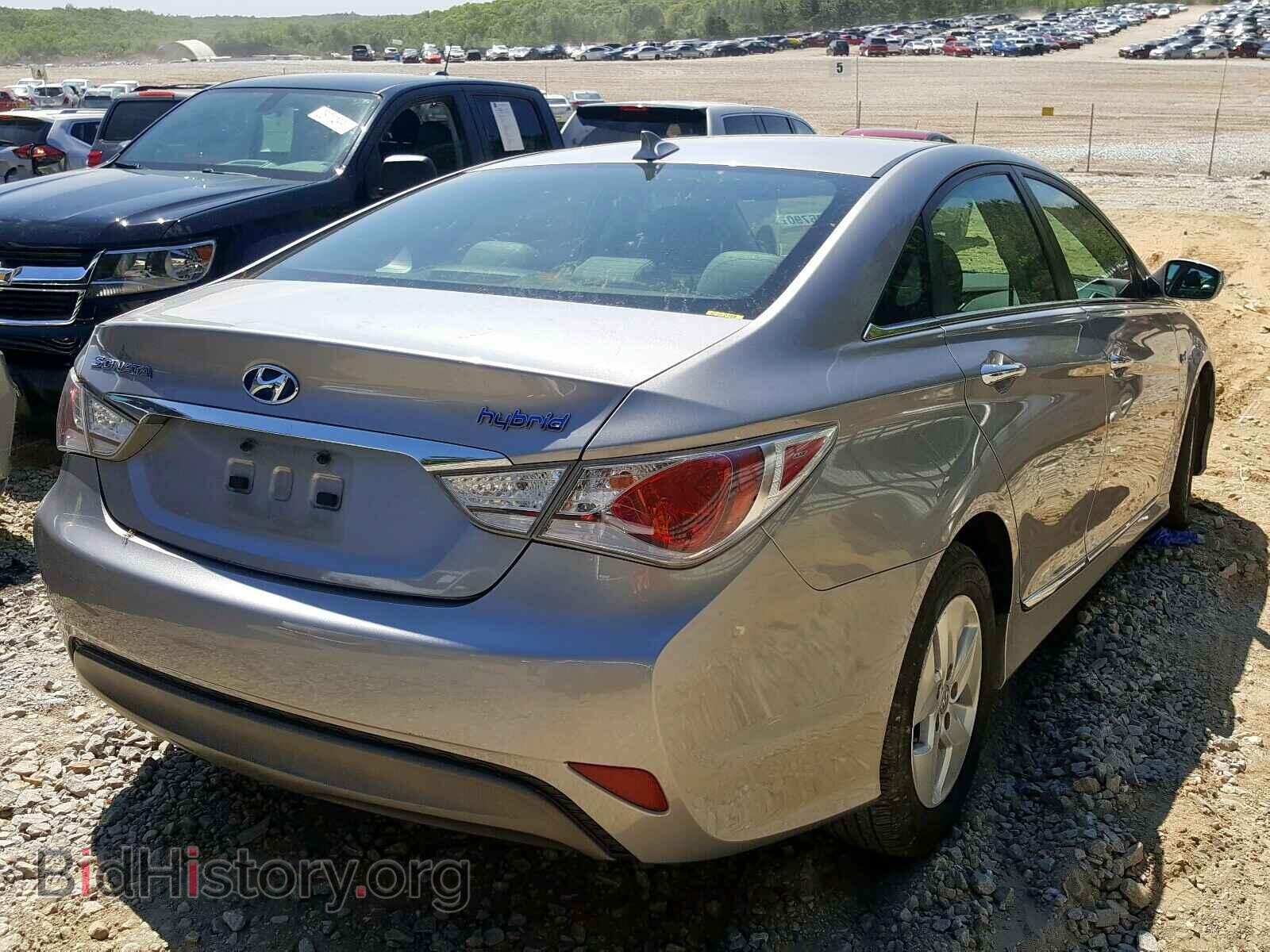 2012 HYUNDAI SONATA - VIN: KMHEC4A45CA054331 - Фото 4