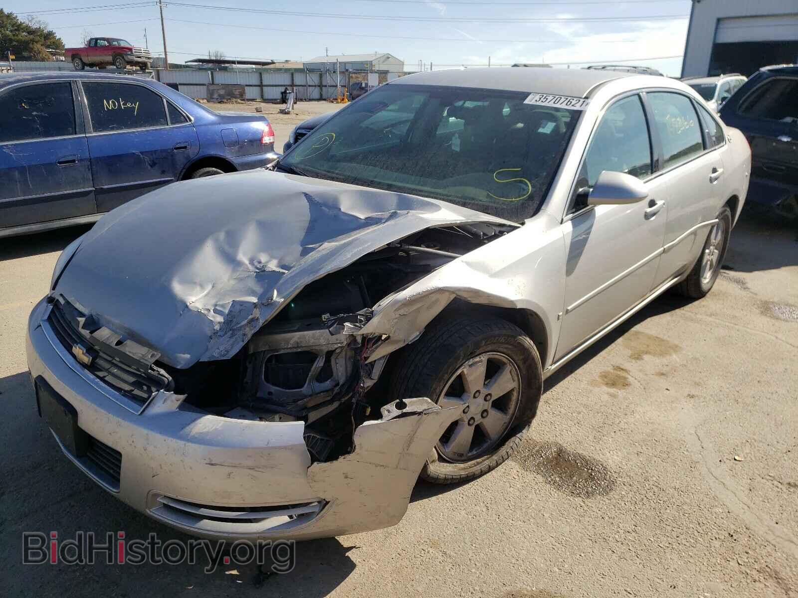 2007 CHEVROLET IMPALA - VIN: 2G1WT58KX79186580 - Фото 2