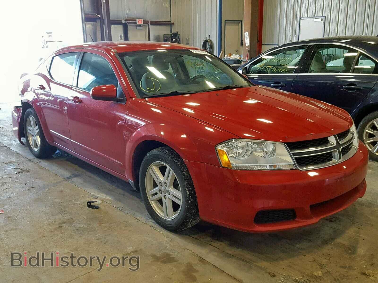 Фотография 1C3CDZCB2CN156846 - DODGE AVENGER 2012