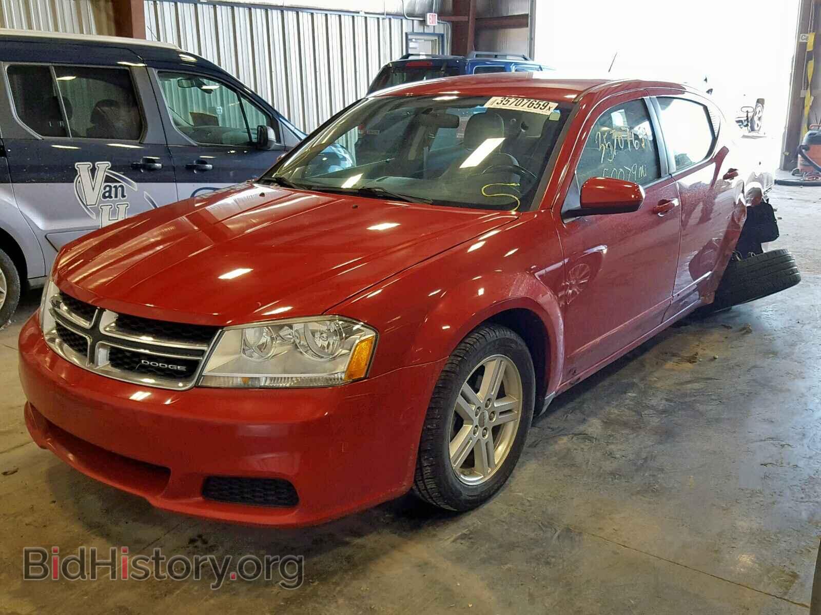 2012 DODGE AVENGER - VIN: 1C3CDZCB2CN156846 - Фото 2