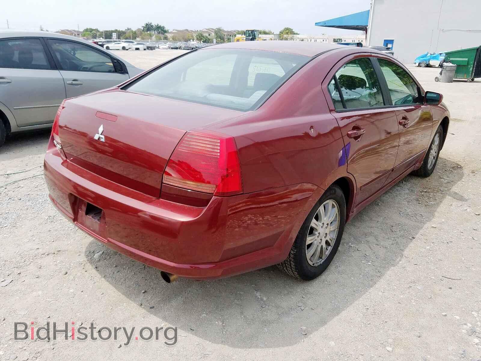 2006 MITSUBISHI GALANT - VIN: 4A3AB36F26E012249 - Фото 4
