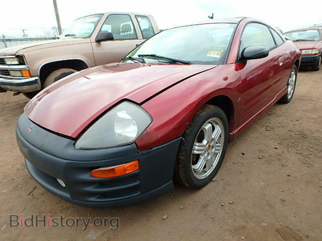 2001 MITSUBISHI ECLIPSE - VIN: 4A3AC84H11E132261 - Фото 2