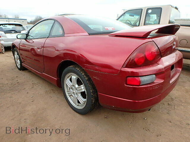 2001 MITSUBISHI ECLIPSE - VIN: 4A3AC84H11E132261 - Фото 3