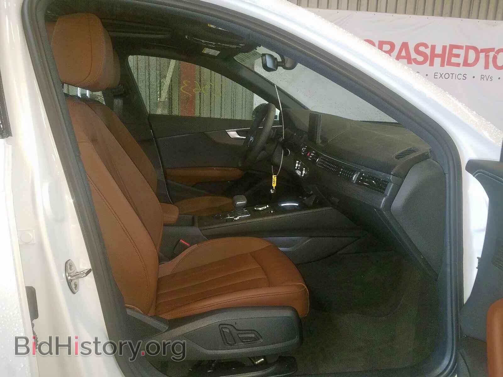 2019 AUDI A4 - VIN: WAUGMAF4XKN018575 - Photo 5