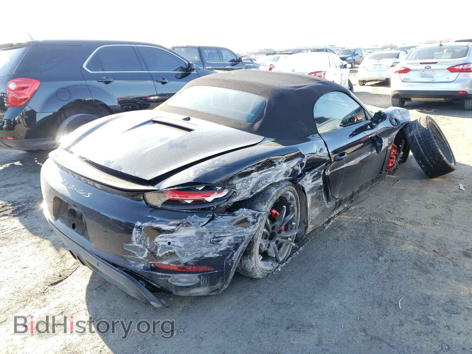 2017 PORSCHE BOXSTER - VIN: WP0CB2A8XHS240115 - Фото 4