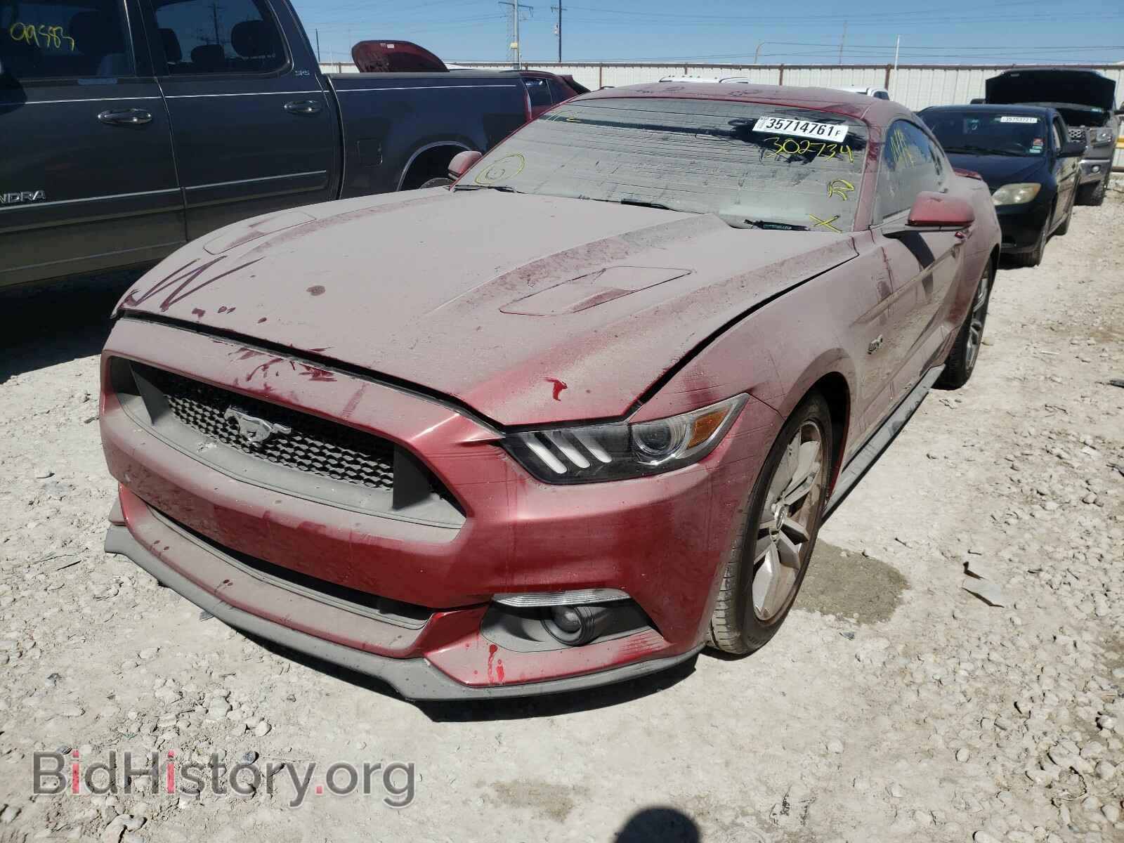 2016 FORD MUSTANG - VIN: 1FA6P8CF9G5302734 - Фото 2