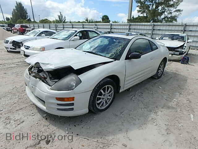 2001 MITSUBISHI ECLIPSE - VIN: 4A3AC44GX1E081360 - Фото 2