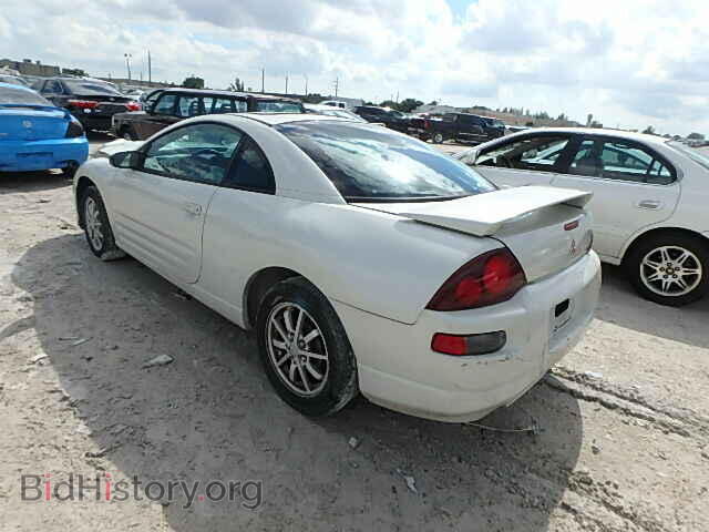 2001 MITSUBISHI ECLIPSE - VIN: 4A3AC44GX1E081360 - Фото 3