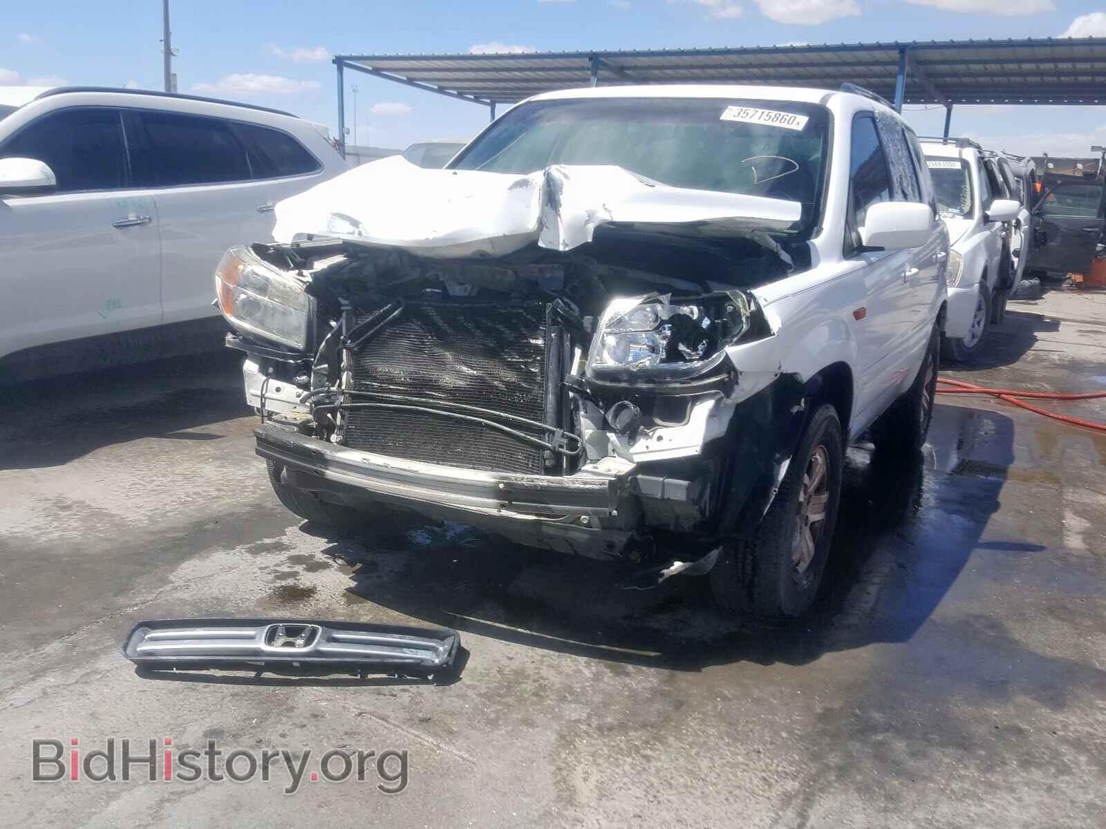 2008 HONDA PILOT - VIN: 5FNYF28268B017434 - Фото 2