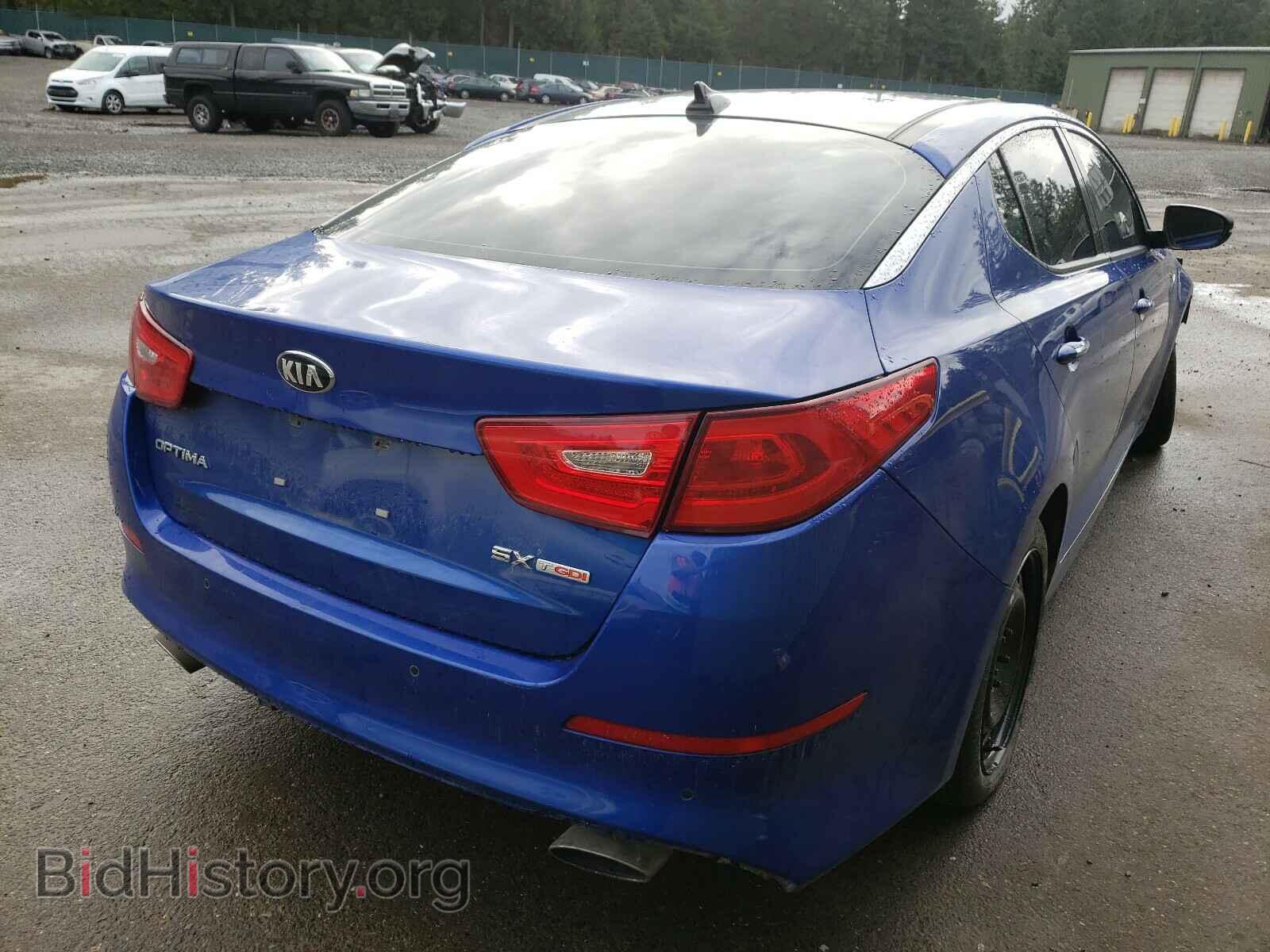 2014 KIA OPTIMA - VIN: 5XXGR4A68EG309395 - Фото 4