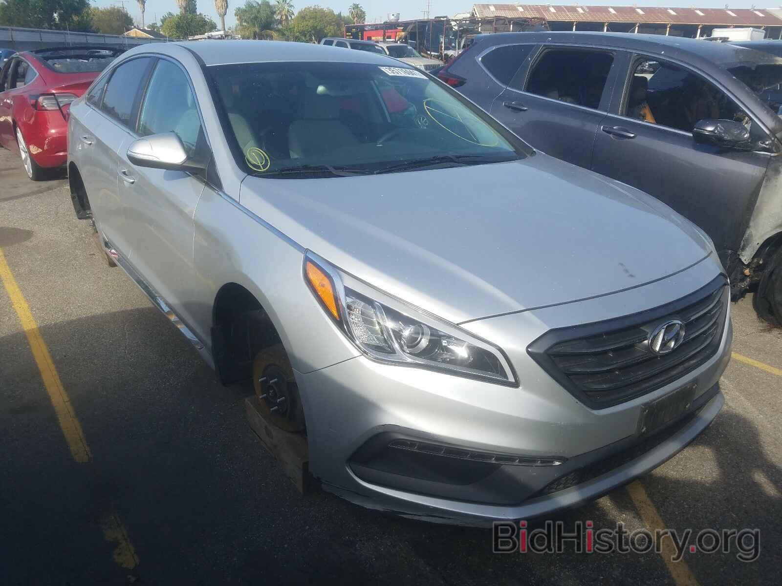 Photo 5NPE34AF1FH244243 - HYUNDAI SONATA 2015