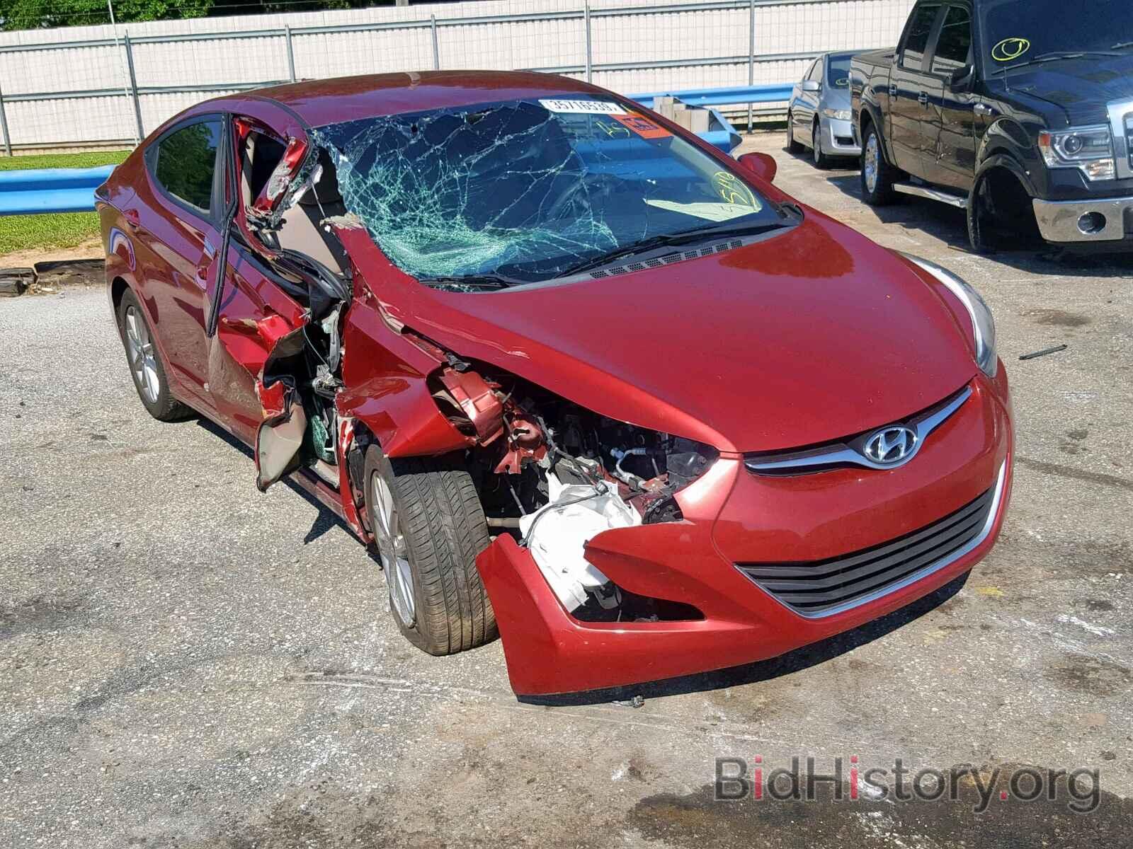 Photo 5NPDH4AE1GH717094 - HYUNDAI ELANTRA 2016