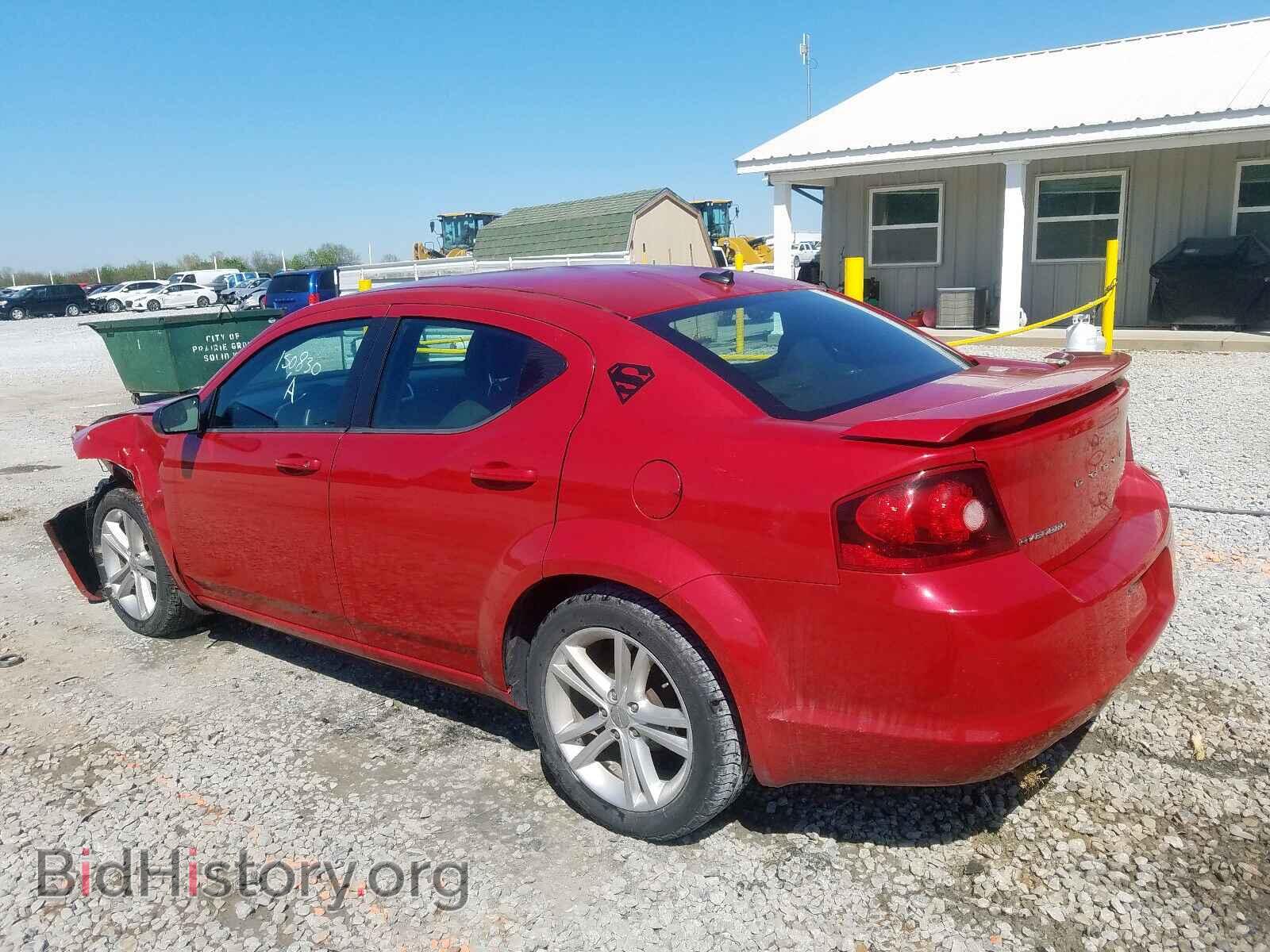 2013 DODGE AVENGER - VIN: 1C3CDZAG9DN770678 - Фото 3