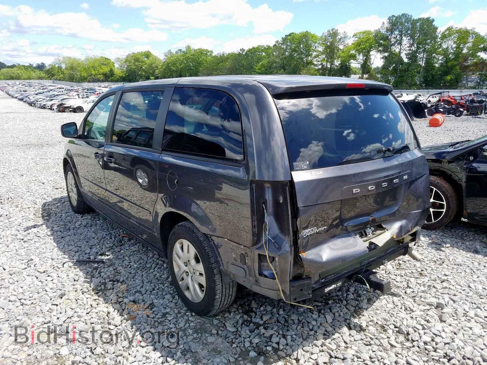 2016 DODGE CARAVAN - VIN: 2C4RDGBG1GR236364 - Фото 3