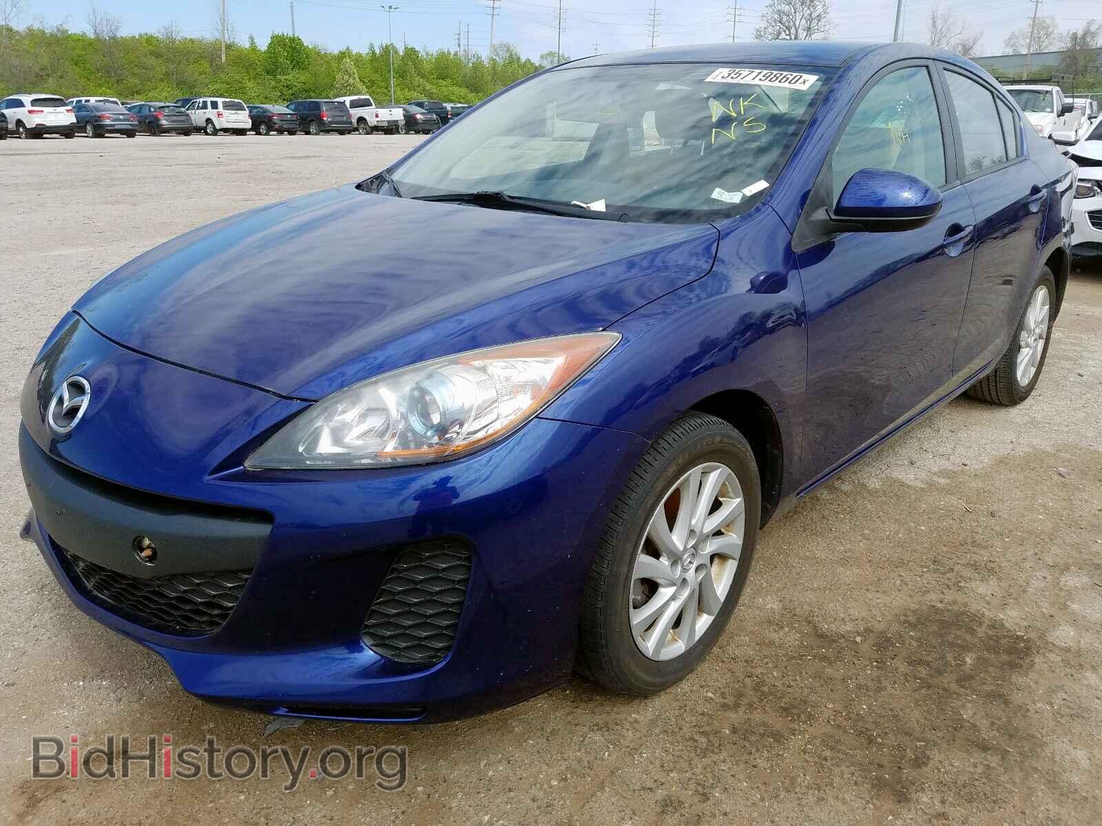 2012 MAZDA 3 - VIN: JM1BL1V76C1608857 - Фото 2