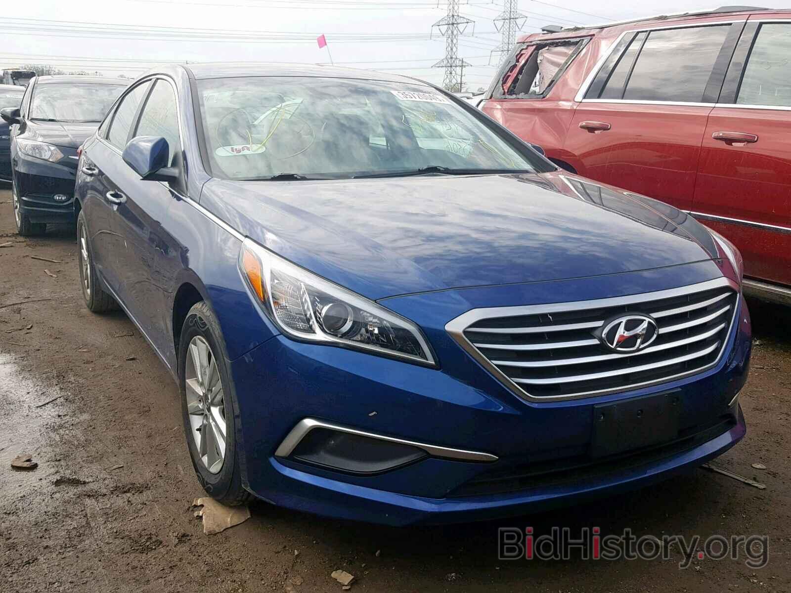 Photo 5NPE24AFXHH533269 - HYUNDAI SONATA 2017