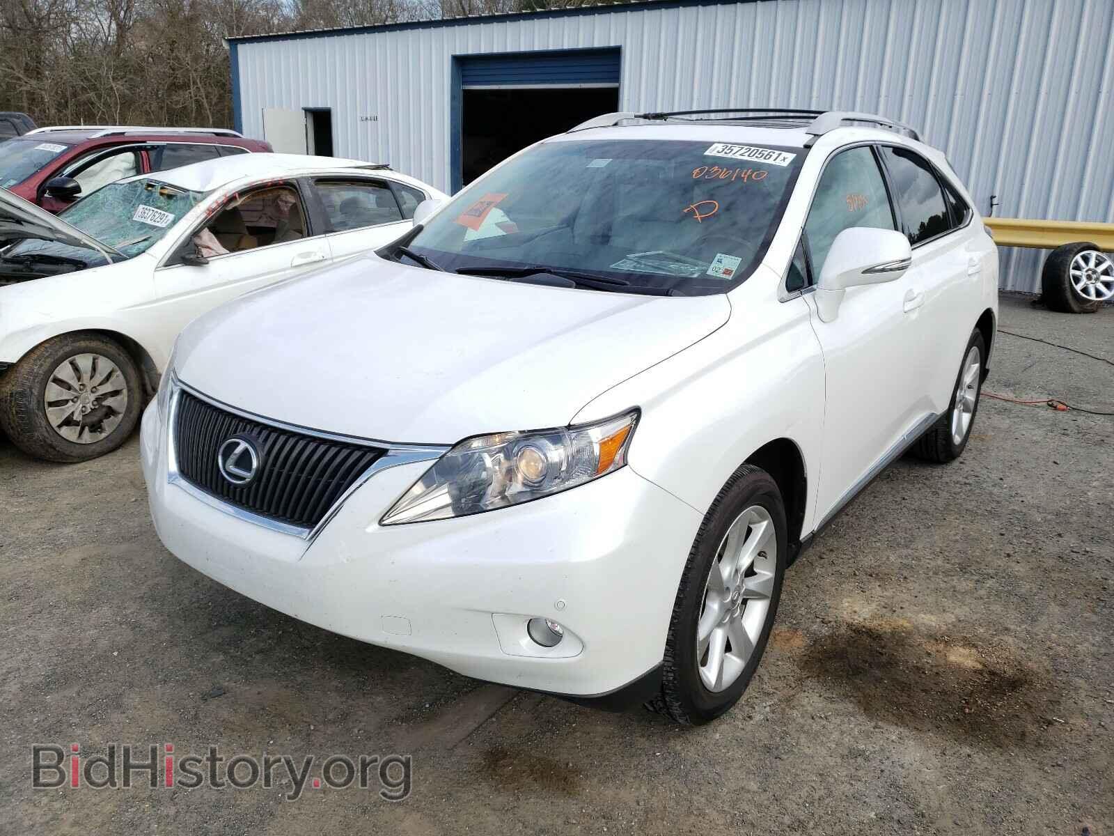 2010 LEXUS RX350 - VIN: 2T2ZK1BA7AC036140 - Фото 2