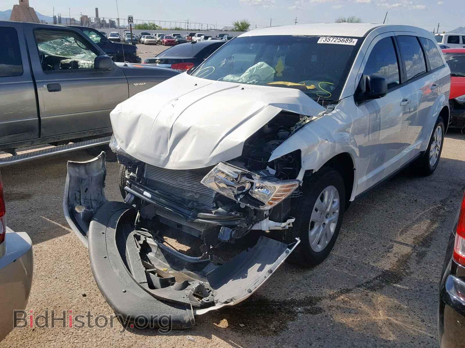 2015 DODGE JOURNEY SE - VIN: 3C4PDCABXFT659929 - Фото 2