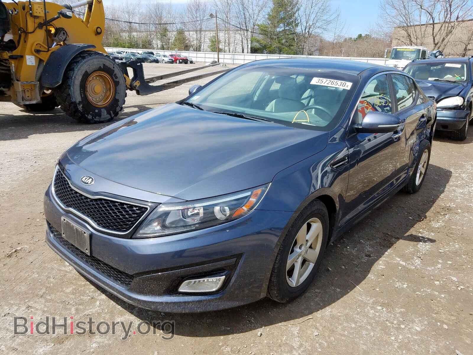 2015 KIA OPTIMA - VIN: KNAGM4A79F5571288 - Фото 2