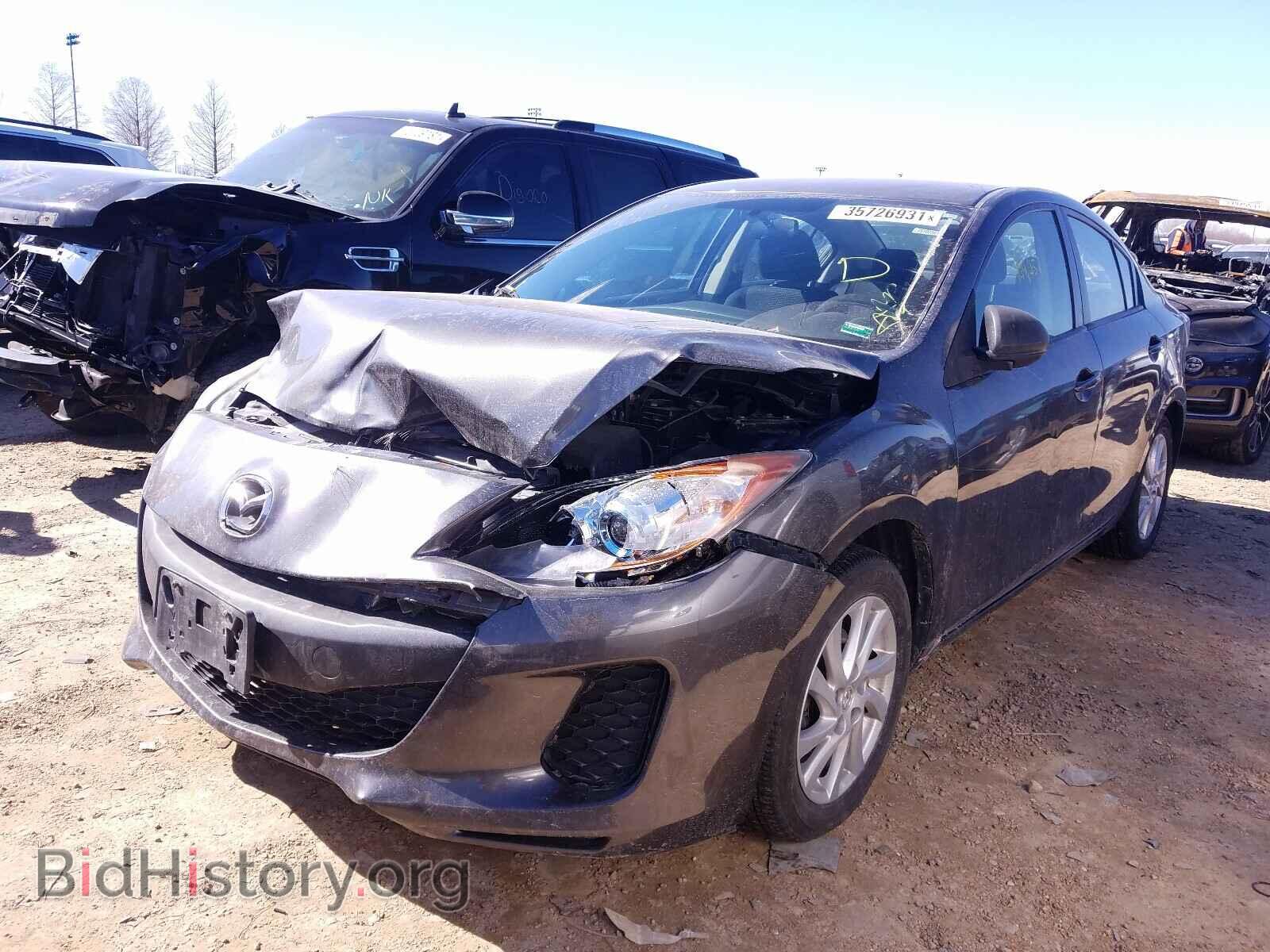 2012 MAZDA 3 - VIN: JM1BL1V74C1619131 - Фото 2