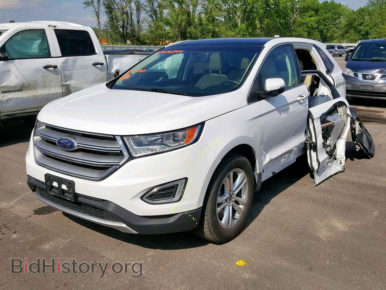 2015 FORD EDGE SEL - VIN: 2FMTK4J98FBC01367 - Photo 2