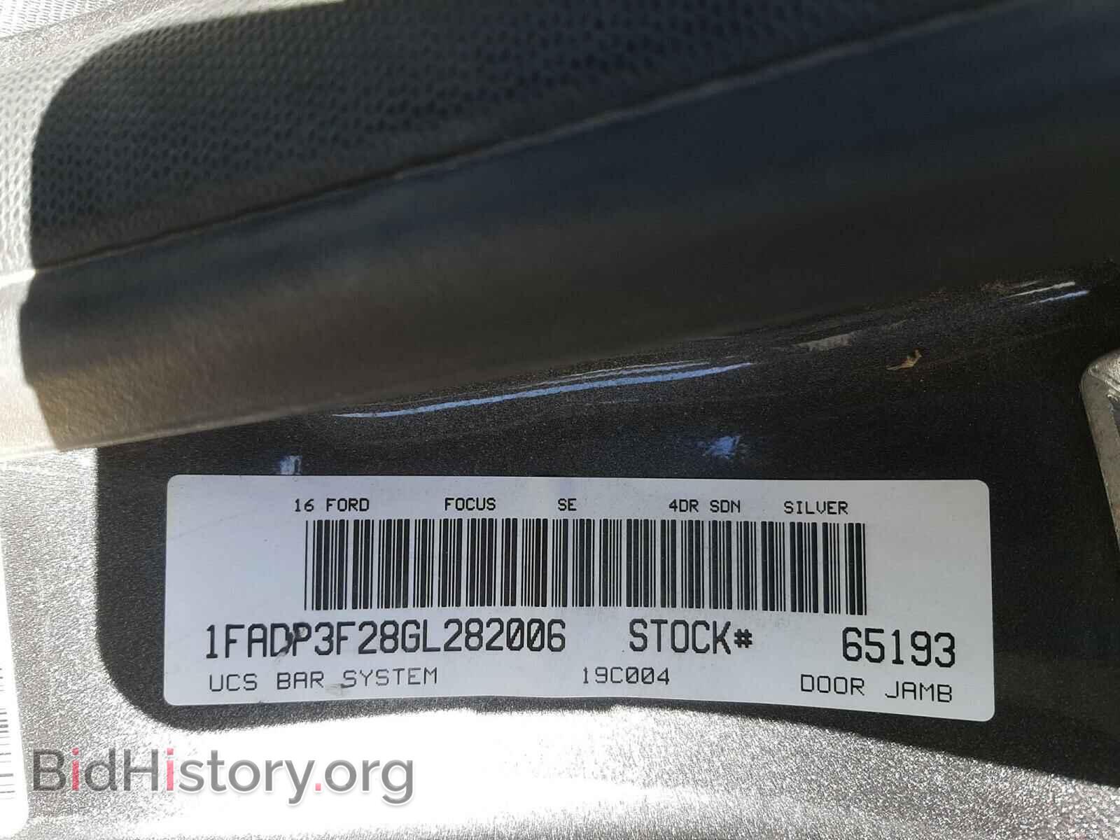 2016 FORD FOCUS - VIN: 1FADP3F28GL282006 - Photo 10