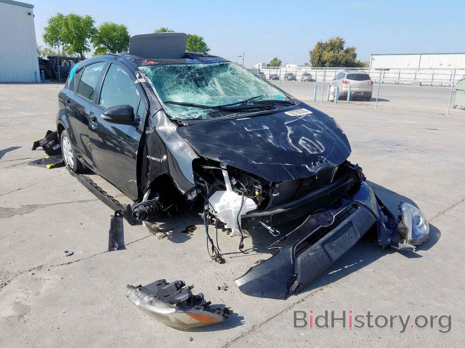 Photo JTDKDTB38H1592730 - TOYOTA PRIUS 2017