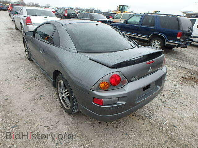 2003 MITSUBISHI ECLIPSE - VIN: 4A3AC74H43E016906 - Фото 3