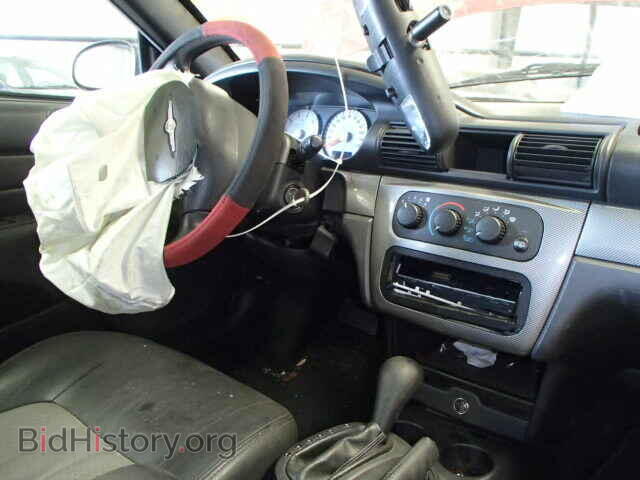 2006 CHRYSLER SEBRING - VIN: 1C3EL75R96N259535 - Фото 9