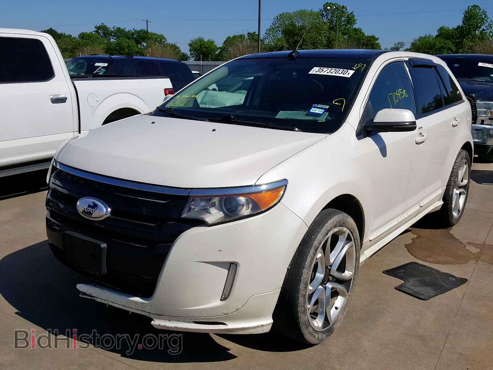 2013 FORD EDGE - VIN: 2FMDK3AK3DBA31787 - Фото 2