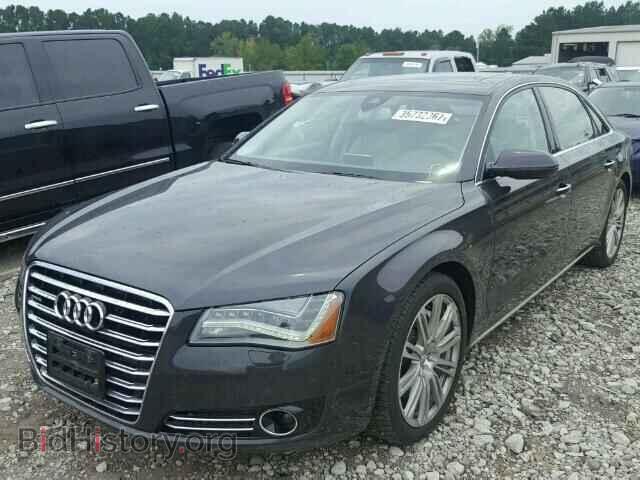 2011 AUDI A8 - VIN: WAURVAFD3BN027673 - Фото 2