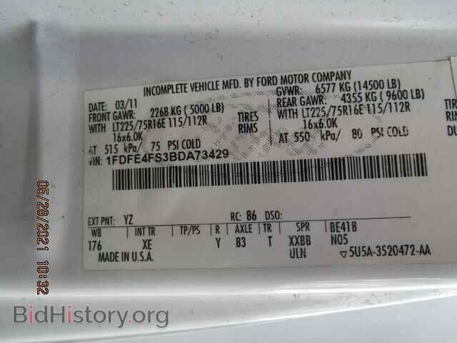 2011 FORD ECONOLINE - VIN: 1FDFE4FS3BDA73429 - Photo 10