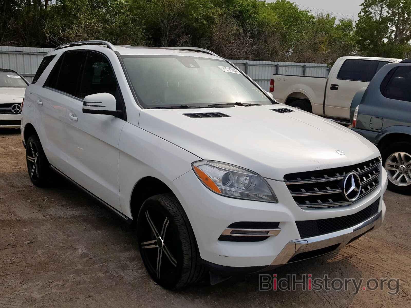 Photo 4JGDA2EB2EA285043 - MERCEDES-BENZ M CLASS 2014