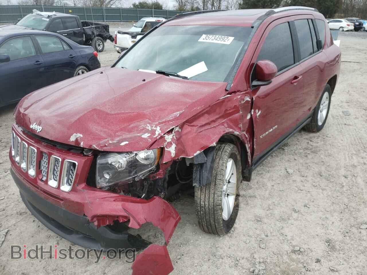2015 JEEP COMPASS - VIN: 1C4NJDEBXFD396539 - Фото 2