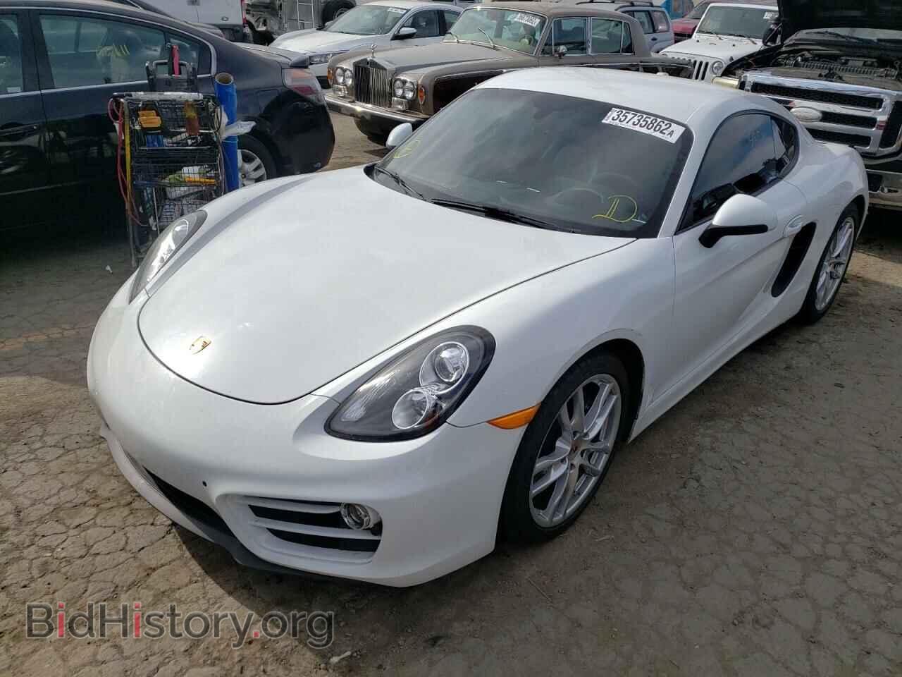 2014 PORSCHE CAYMAN - VIN: WP0AA2A84EK172979 - Фото 2