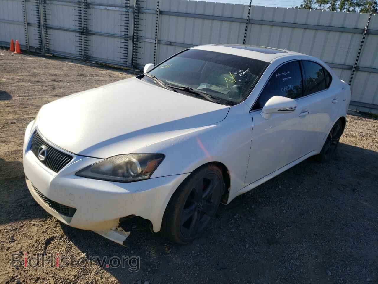 2012 LEXUS IS - VIN: JTHBF5C24C5167100 - Фото 2