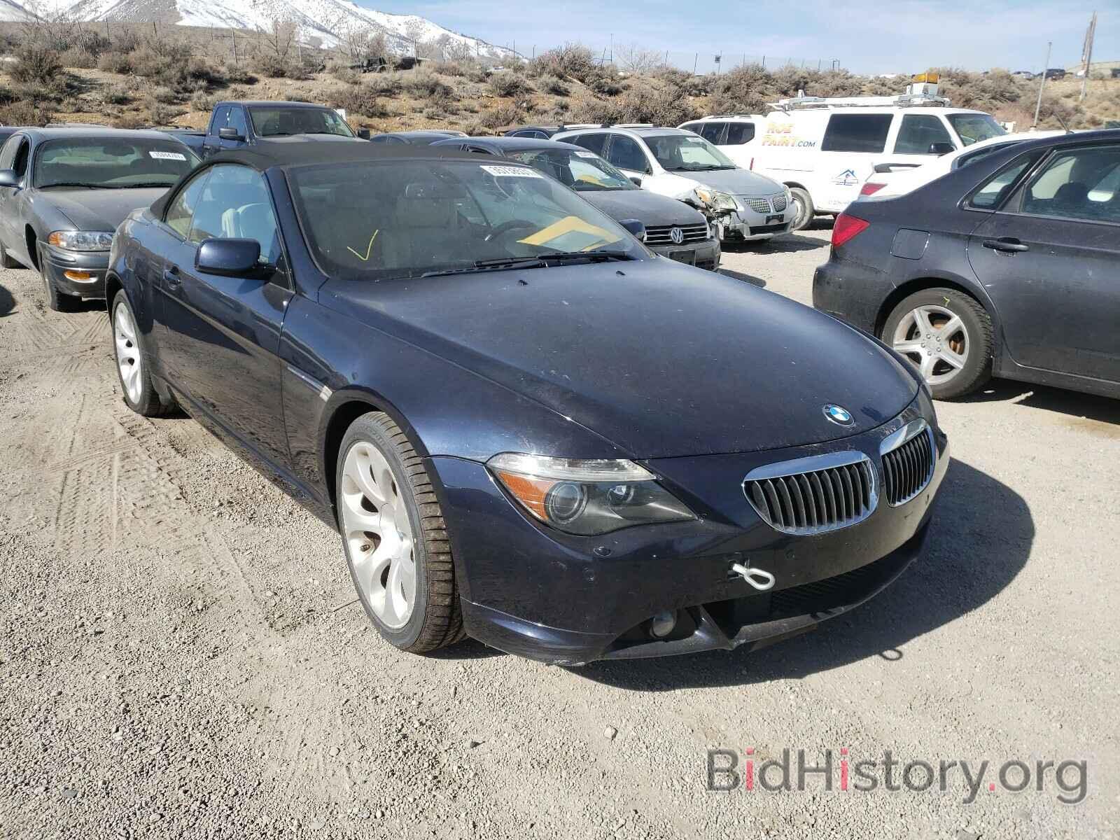 Photo WBAEK13416CN79508 - BMW 6 SERIES 2006