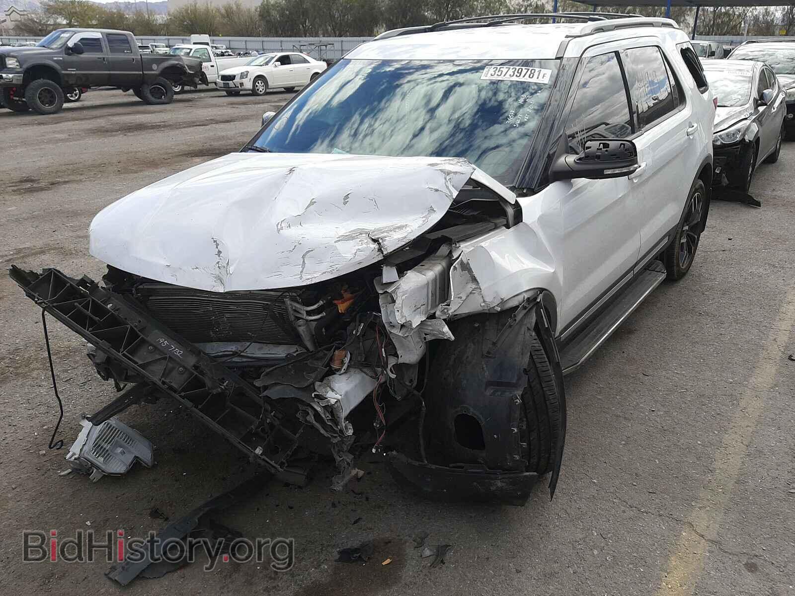 2017 FORD EXPLORER - VIN: 1FM5K8D86HGD55834 - Фото 2