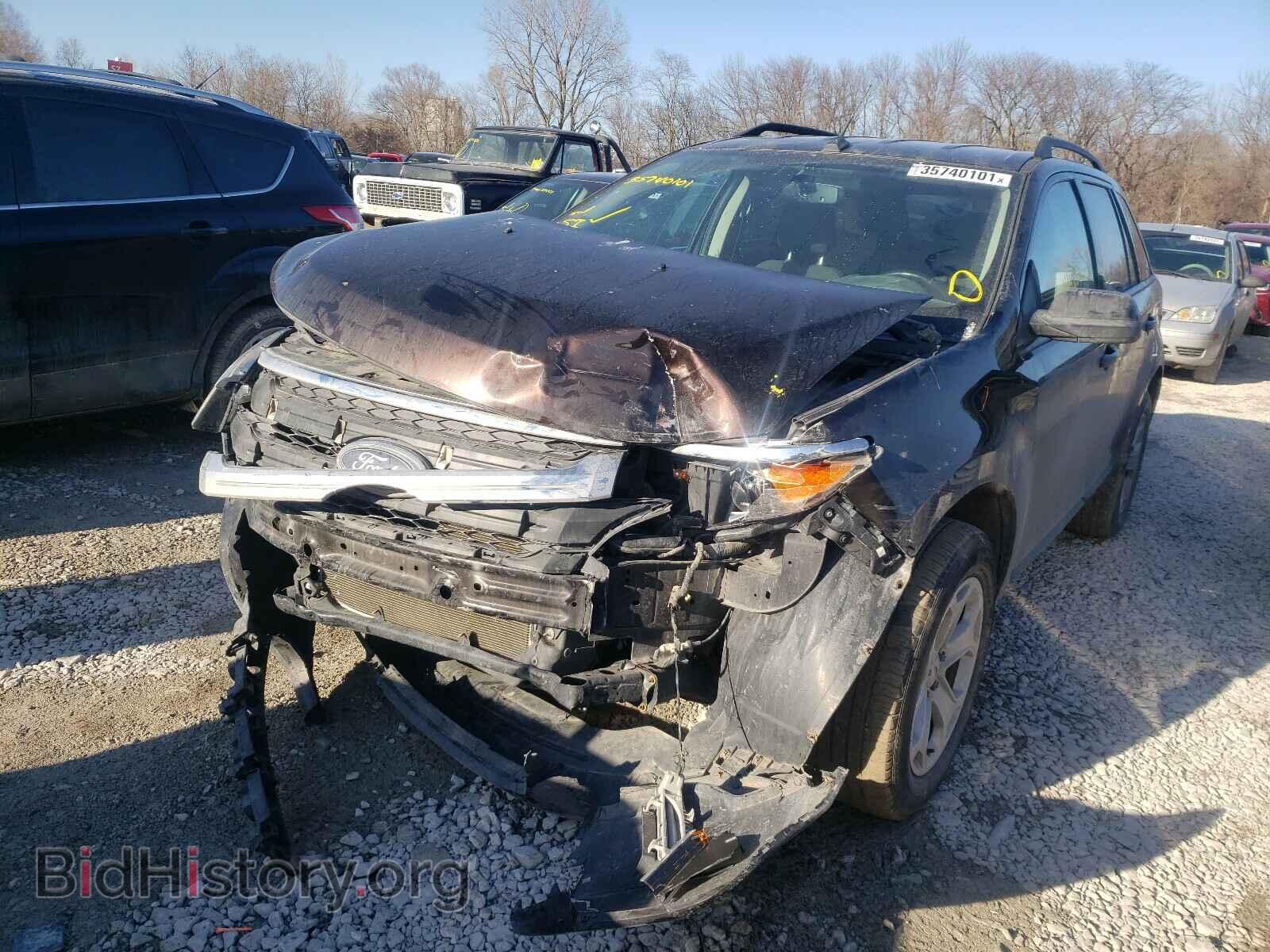 2013 FORD EDGE - VIN: 2FMDK4JCXDBA09879 - Фото 2