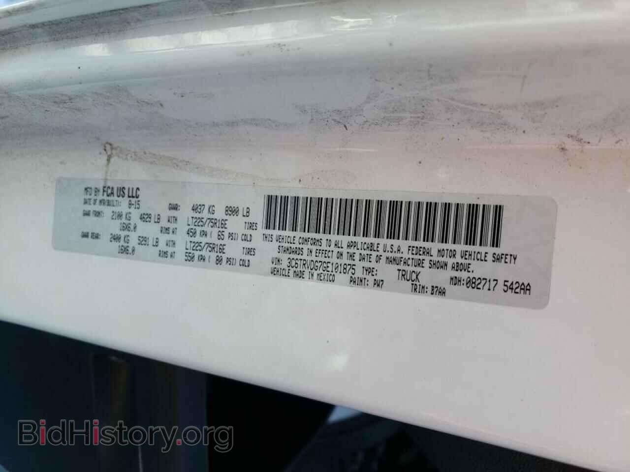 2016 RAM All Models - VIN: 3C6TRVDG7GE101875 - Photo 10