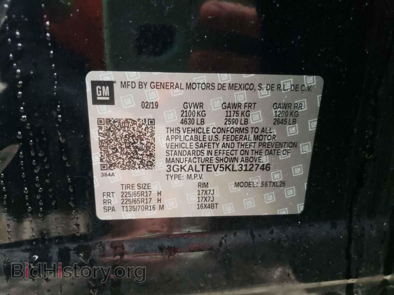 2019 GMC TERRAIN - VIN: 3GKALTEV5KL312746 - Photo 10