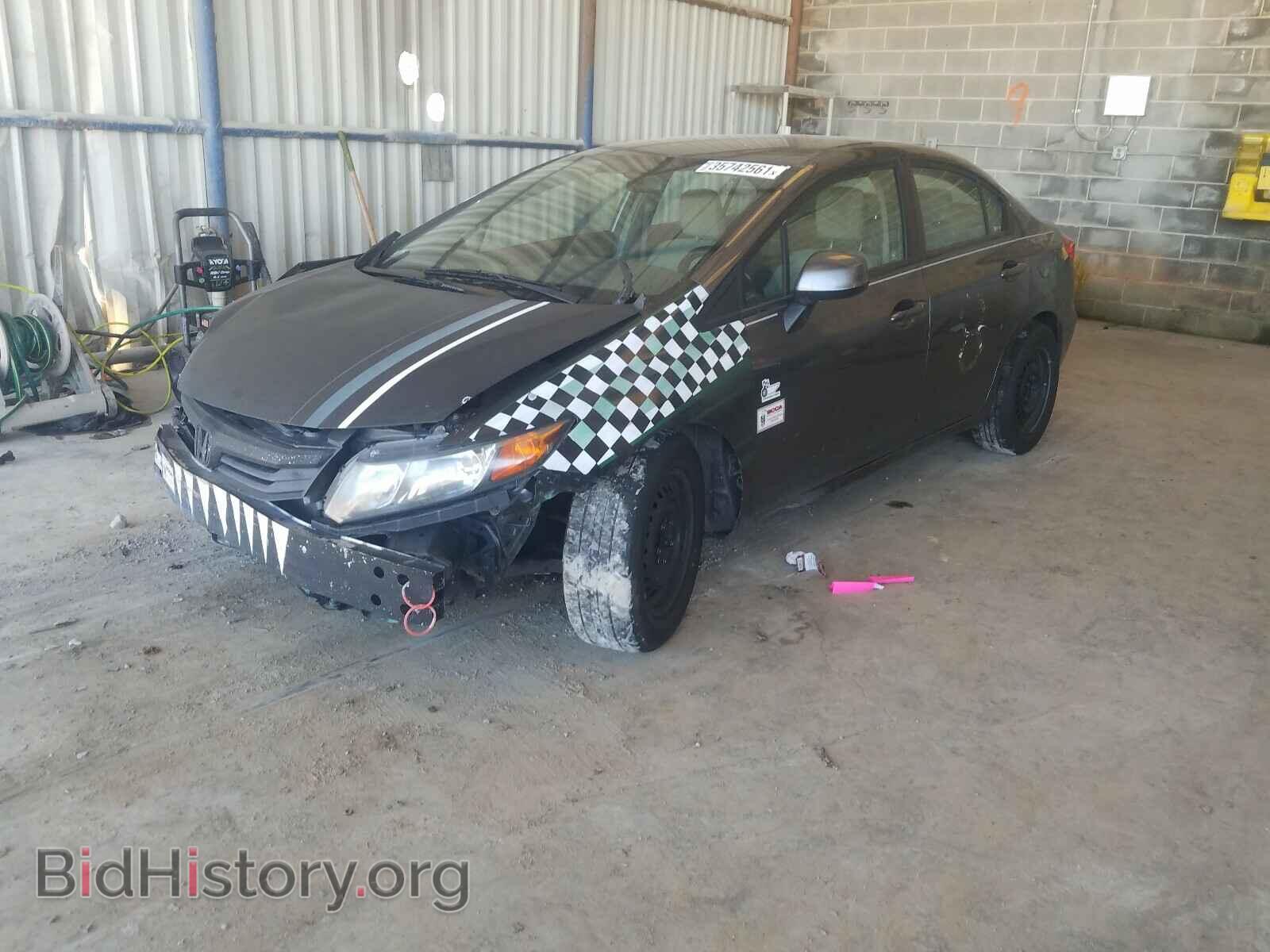2012 HONDA CIVIC - VIN: 19XFB2F58CE086110 - Фото 2