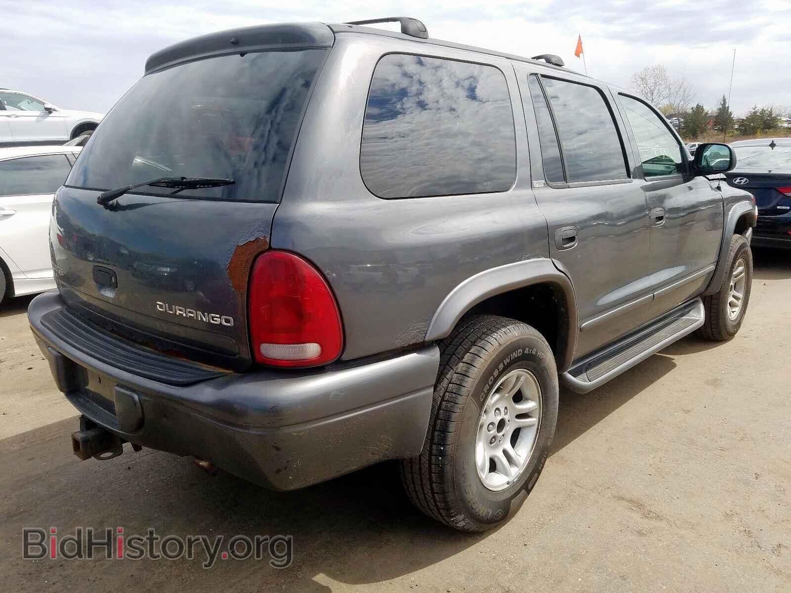2002 DODGE DURANGO SL - VIN: 1B4HS48N92F147063 - Фото 4