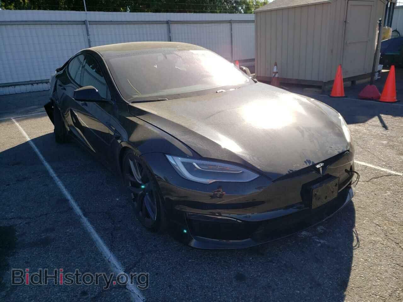 Photo 5YJSA1E61MF454418 - TESLA MODEL S 2021
